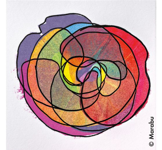 Acryl Color Squeegee Art Set Marabu