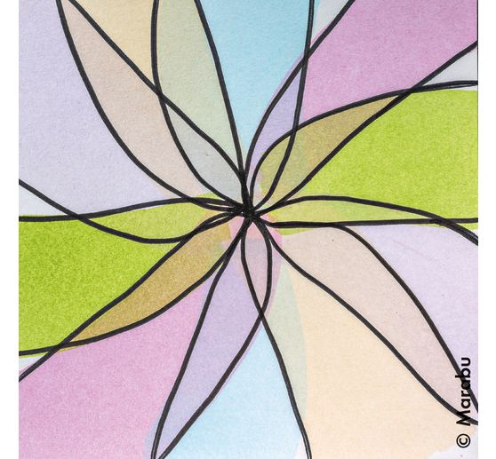 Acryl Color Squeegee Art Set Marabu