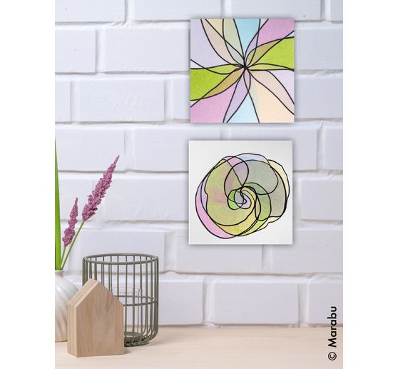 Acryl Color Squeegee Art Set Marabu