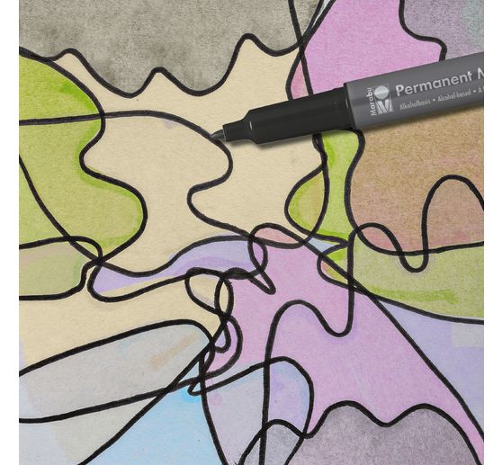 Acryl Color Squeegee Art Set Marabu