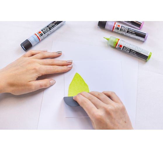Acryl Color Squeegee Art Set Marabu