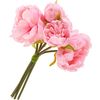 Peony bunch with 5 flowers Pink