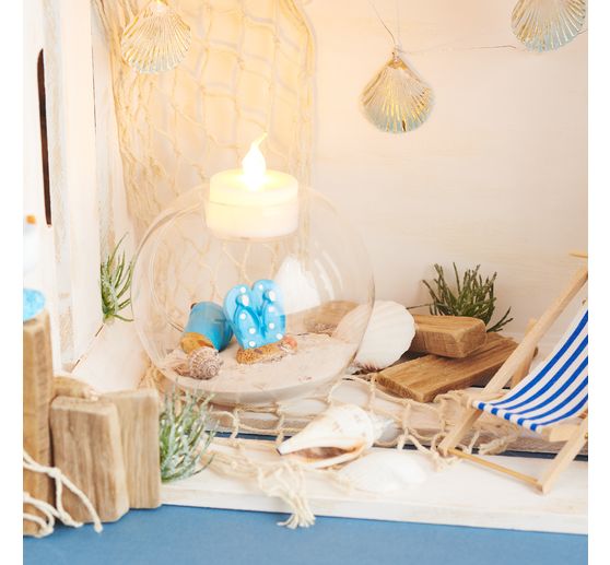 Bougies chauffe-plat LED VBS, 4 pi&egrave;ces, avec minuterie