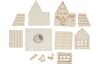 VBS Kit de construction en bois "Maison avec chevreuils