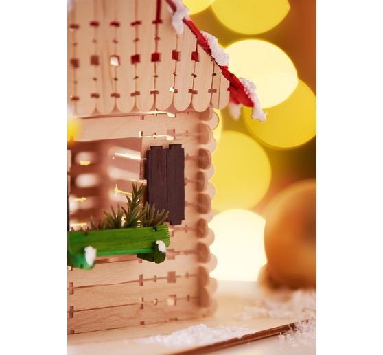 Bâtonnets de construction en bois VBS « Naturel », 50 pc.