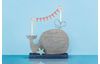 Motif en bois « Baleine »