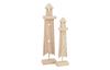 Phares en bois VBS « Mare », set de 2