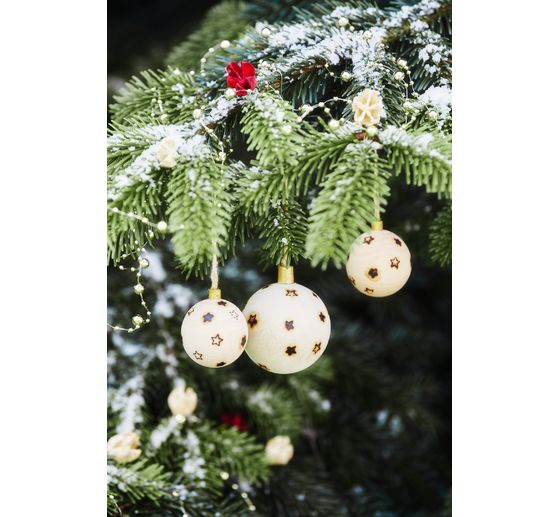 Boule de Noël en bois