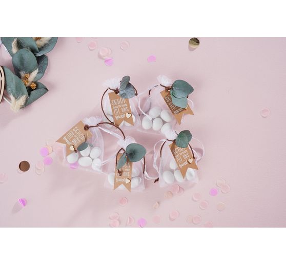 Sachets en organza VBS « 15 x 11,5 cm », 100 pc.