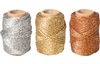 Decoration cord Metallic