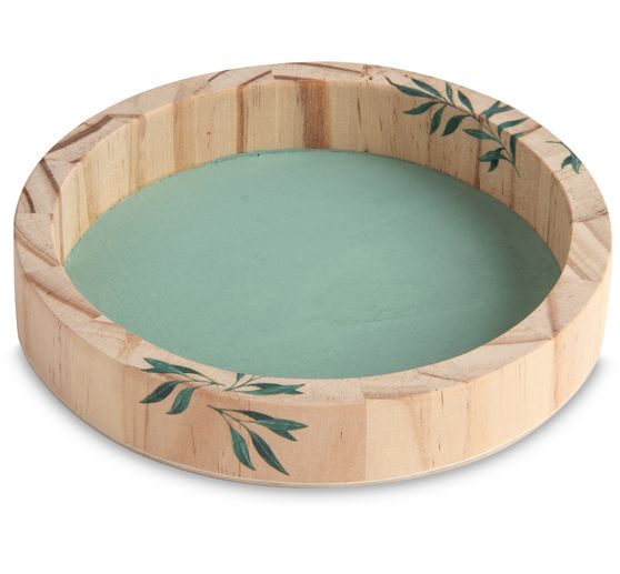Wooden Tray bowl "Round"