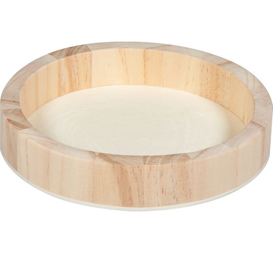 Wooden Tray bowl "Round"