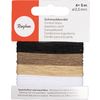 Cordon pour bijoux, 0,5 mm Mix naturel