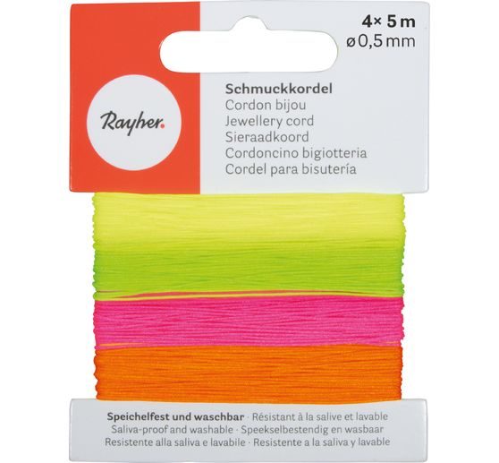 Cordon pour bijoux, 0,5 mm