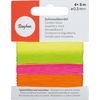 Cordon pour bijoux, 0,5 mm Neon-Mix