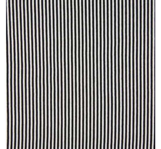 Tissu bord côte 1x1 au mètre « Rayures 3 mm »