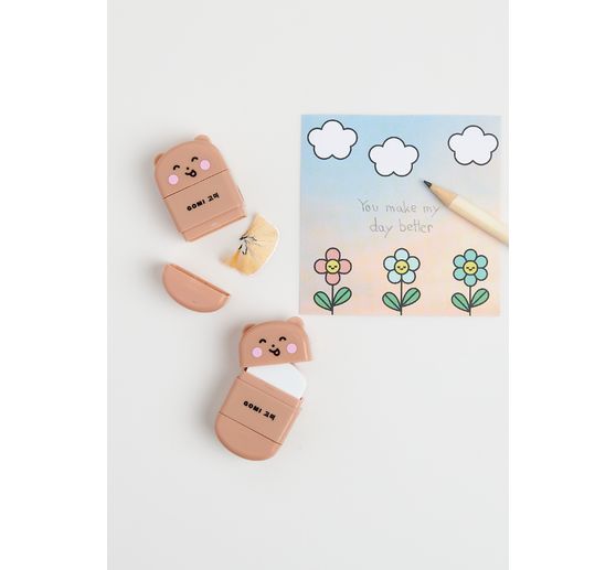 Gomme avec taille-crayon