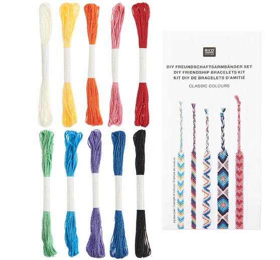 Kit cr&eacute;atif bracelets de l'amiti&eacute;