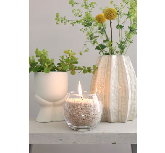 Candle sand with wicks