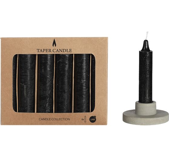 Bougies pointues, set de 6