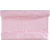 Tissu bord c&ocirc;te 1x1 au m&egrave;tre &laquo; Rayures 3 mm &raquo; Rose-Blancs