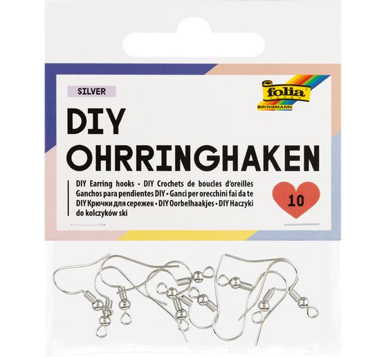 Ear wires, 10 pieces