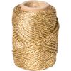 Decoration cord Metallic Gold