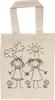 Sac d'enfant en coton « Copines », env. 25 x 21 cm