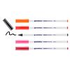 Textile Pen edding 4600, set de 5 Warm