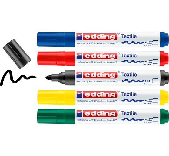 Marqueurs pour textiles edding 4500