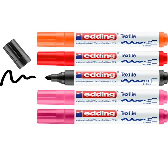 Marqueurs pour textiles edding 4500