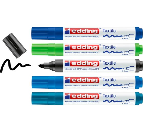 Marqueurs pour textiles edding 4500