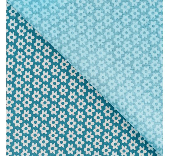 Cotton poplin fabric "Daisy"