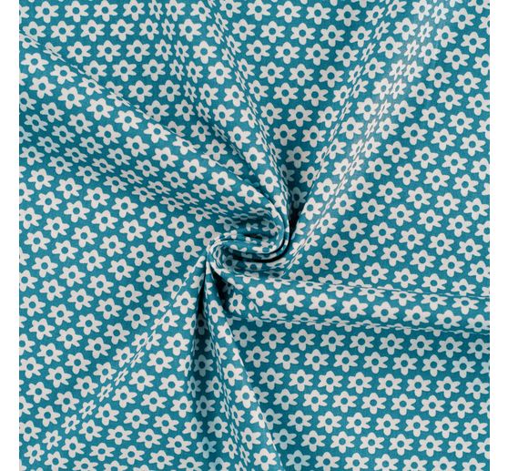 Cotton poplin fabric "Daisy"