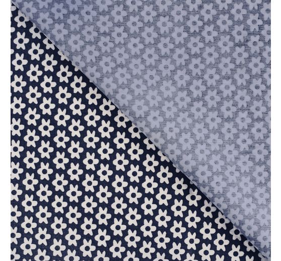 Cotton poplin fabric "Daisy"