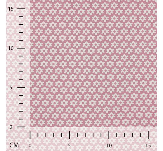 Cotton poplin fabric "Daisy"