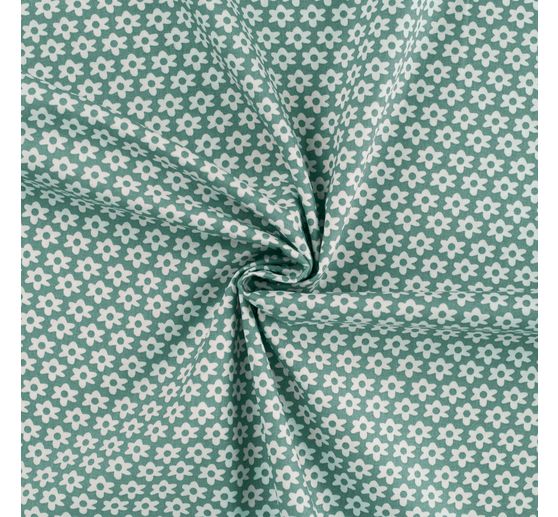 Cotton poplin fabric "Daisy"
