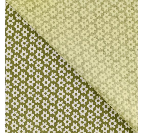 Cotton poplin fabric "Daisy"