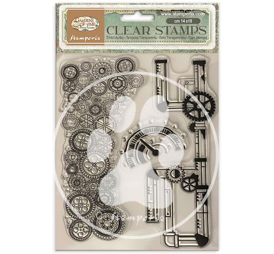 Tampons Clear Stamps &laquo; Gardens of Time &raquo;