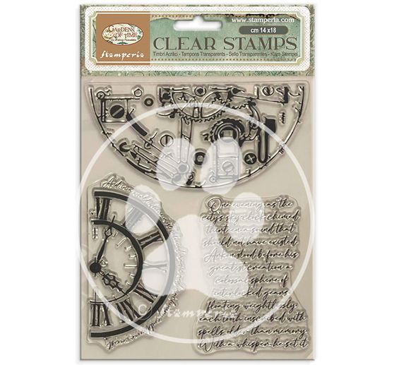 Tampons Clear Stamps &laquo; Gardens of Time &raquo;