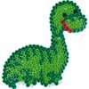 Kit cr&eacute;atif perles &agrave; repasser Dinosaure