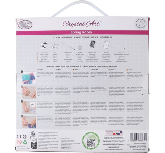 Diamond Painting &laquo; Crystal Art Kit &raquo;, 30 x 30 cm