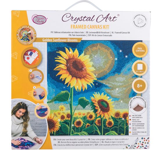 Diamond Painting &laquo; Crystal Art Kit &raquo;, 30 x 30 cm