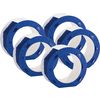 Lantern blank "Glitter", 5 pieces Ultramarine