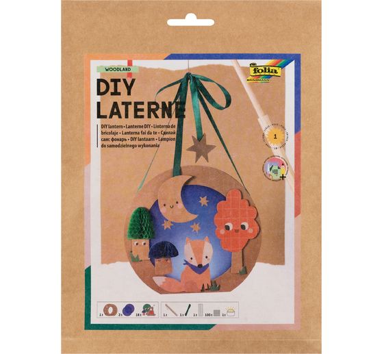 Kit cr&eacute;atif lanterne, lumi&egrave;re LED incluse
