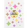 Carton &agrave; paillettes Rainbow Pastel