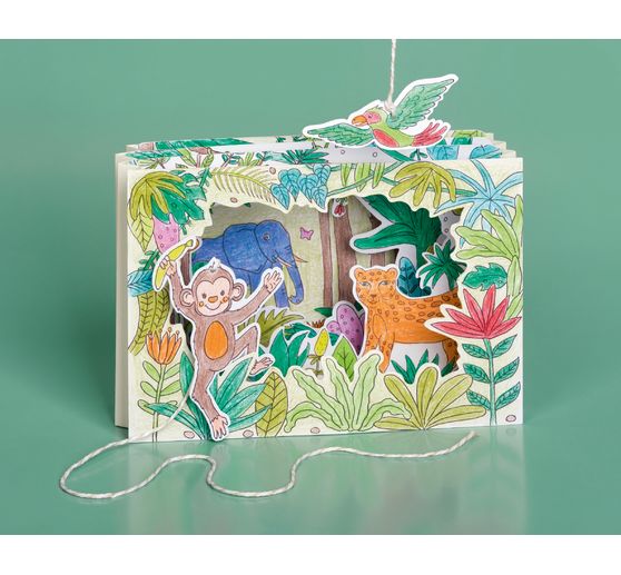 Kit cr&eacute;atif &laquo; Th&eacute;&acirc;tre en carton &raquo;