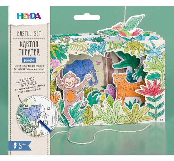 Kit cr&eacute;atif &laquo; Th&eacute;&acirc;tre en carton &raquo;