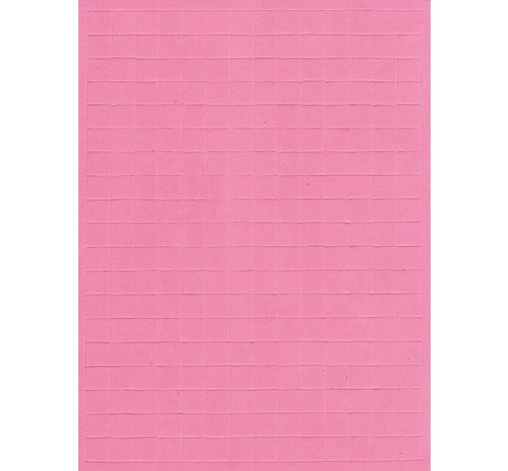 Foam rubber mosaic, self-adhesive