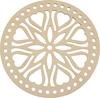 Disque &agrave; macram&eacute; rond, 20 cm
